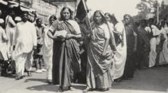 Forgotten photos reveal women who powered India’s freedom struggle