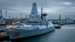 UK to send Royal Navy warship HMS Dragon to Cyprus