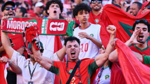 ¡Marruecos grita el gol! El público marroquí se ilusiona con la ventaja sobre Escocia